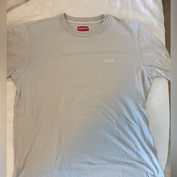 Supreme Grey T Shirt (Medium) - Picture 2 of 3